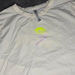 Fabletics Yin Yang Vibes Baby Crop Tee